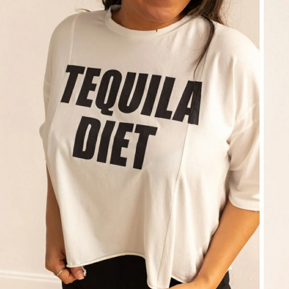 Tequila Diet Crop top